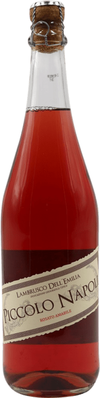 Spedizione Gratuita | Spumante rosato Piccolo Napoli I.G.T. Emilia Romagna Italia Lambrusco 75 cl