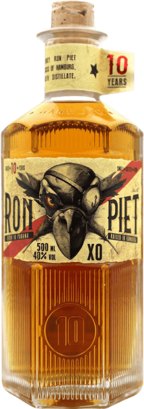 Free Shipping | Rum Piet. XO Guadeloupe 10 Years Medium Bottle 50 cl