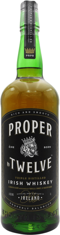 38,95 € | Whiskey Blended Proper Twelve. Sammlerexemplar Irland 1 L