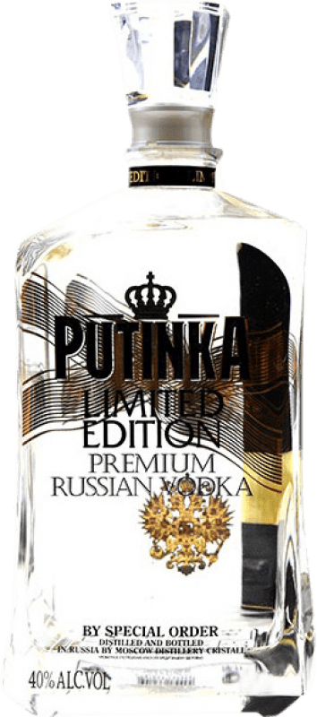 Free Shipping | Vodka Putinka Limited Edition Russian Federation 70 cl