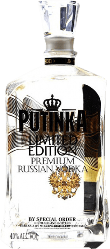 Kostenloser Versand | Wodka Putinka Limitierte Edition Russland 70 cl
