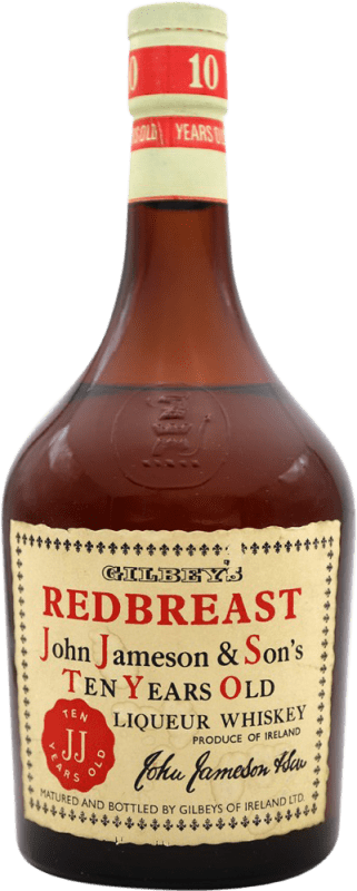 Envoi gratuit | Blended Whisky Redbreast Spécimen de Collection Irlande 10 Ans 70 cl