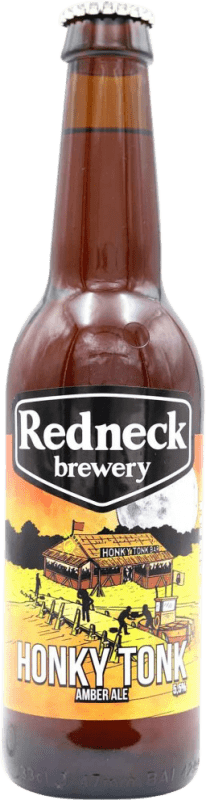 Spedizione Gratuita | Birra Redneck Honky Tonk Spagna Bottiglietta Terzo 33 cl Spedizione Gratuita | Birra Redneck Honky Tonk Spagna Bottiglietta Terzo 33 cl
