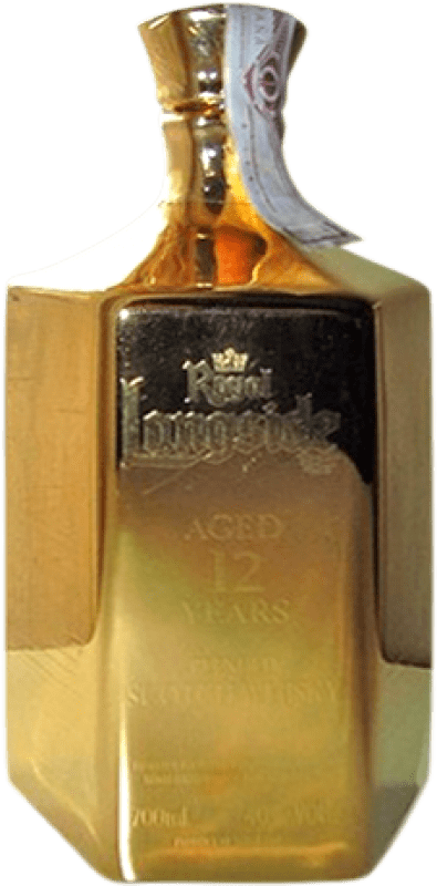 送料無料 | ウイスキーブレンド Royal Langside Gold Ceramic Decanter イギリス 12 年 70 cl