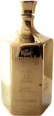 Blended Whisky Royal Langside Silver Ceramic Decanter 12 Ans 70 cl