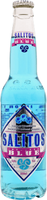 2,95 € | Cerveza Salitos Blue — Edición Azul México Botellín Tercio 33 cl