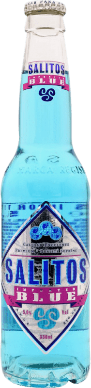 3,95 € Free Shipping | Beer Salitos Blue Edition Third-Liter Bottle 33 cl
