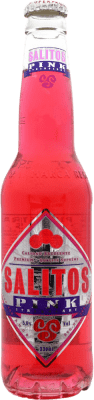 2,95 € | Cerveza Salitos Pink — Rosado México Botellín Tercio 33 cl