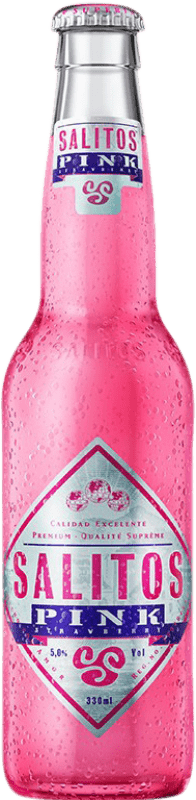 3,95 € Spedizione Gratuita | Mixer Salitos Pink — Rosato Bottiglietta Terzo 33 cl