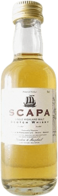 威士忌单一麦芽威士忌 Scapa Gordon & Macphail 收藏家标本 微型瓶 5 cl