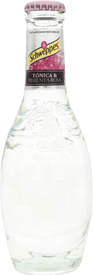 1,95 € Free Shipping | Soft Drinks & Mixers Schweppes Tónica & Pimienta Rosa Small Bottle 20 cl