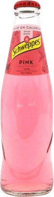 Envio grátis | Refrigerantes Schweppes Pink — Rosé Espanha Garrafinha 25 cl Tonic Water — Tónica