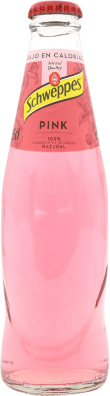 Kostenloser Versand | Getränke und Mixer Schweppes Tónica Pink Spanien Kleine Flasche 25 cl