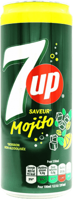 Soft Drinks & Mixers Seven Up 7up Mojito Can 33 cl