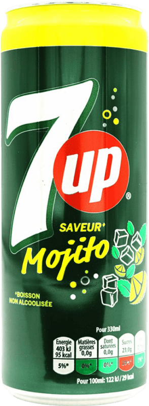 1,95 € | Boissons Fraîches Seven Up 7up Espagne Canette 33 cl Mojito