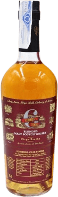 送料無料 | ウイスキーシングルモルト Islay Storm The Six Isles. Pomerol Cask Finish イギリス 70 cl