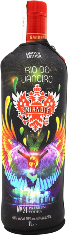 送料無料 | ウォッカ Smirnoff Nightlife Capitals Río de Janeiro ロシア連邦 1 L