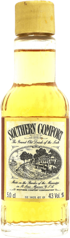 Envio grátis | Licores Southern Comfort Estados Unidos Garrafa Miniatura 5 cl