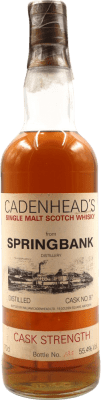 ウイスキーシングルモルト Springbank Cadenhead's コレクターの標本 70 cl