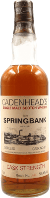 Whisky Single Malt Springbank Cadenhead's Ejemplar Coleccionista No Apto para Consumo