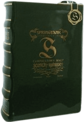 Single Malt Whisky Springbank Old Ceramic Book Volumen I Spécimen de Collection 8 Ans 70 cl