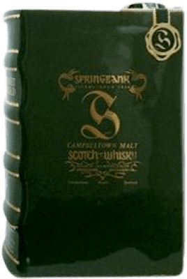 Whisky Single Malt Springbank Old Ceramic Book Volumen I Ejemplar Coleccionista 8 Años 70 cl