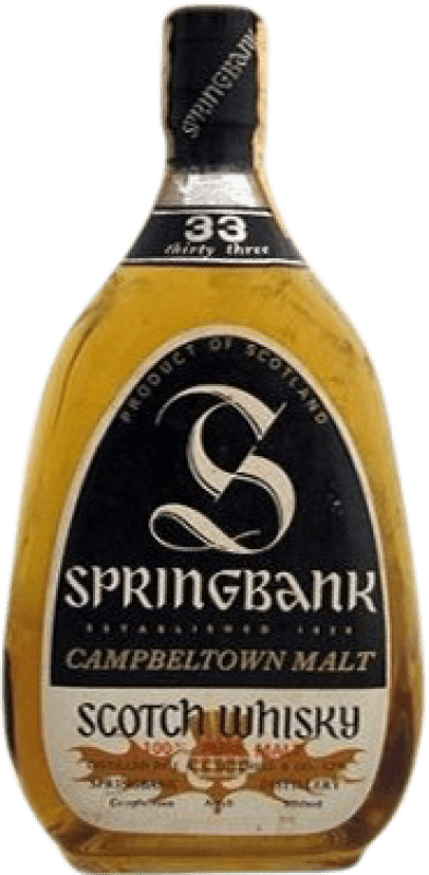 1 391,95 € Spedizione Gratuita | Whisky Single Malt Springbank Pear Shaped 33 Anni
