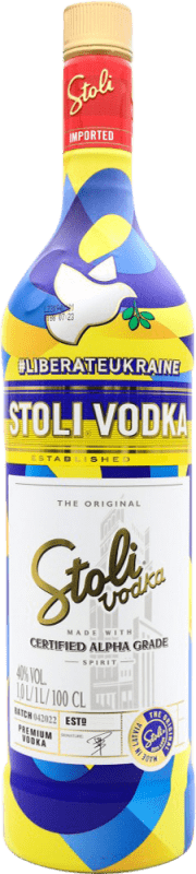 免费送货 | 伏特加 Stolichnaya Stoli Liberate Ukraine 俄罗斯联邦 1 L