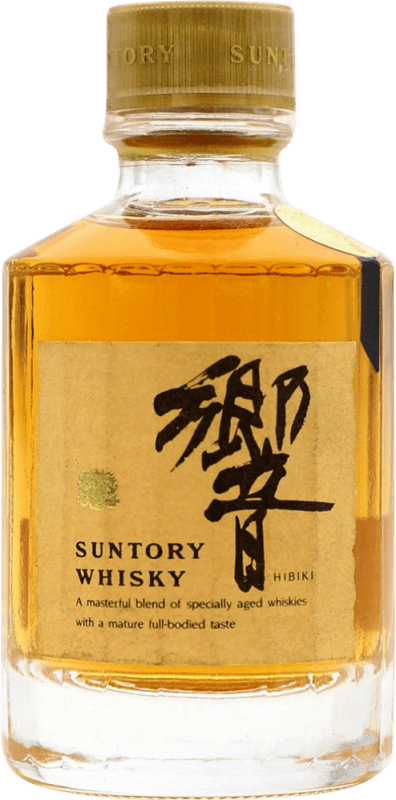 Kostenloser Versand | Blended Whisky Suntory Hibiki Japan Miniaturflasche 5 cl