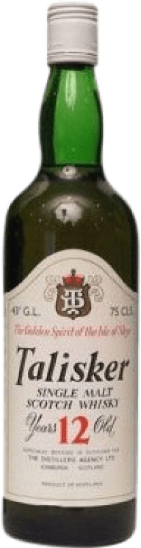 2 008,95 € | Single Malt Whisky Talisker Distiller's Agency Großbritannien 12 Jahre 70 cl Sammlerstück Nicht zum Verzehr Geeignet