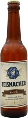 Bier Teisnacher. Zwickl Drittel-Liter-Flasche 33 cl