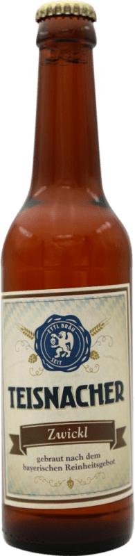 Free Shipping | Beer Teisnacher. Zwickl Germany One-Third Bottle 33 cl