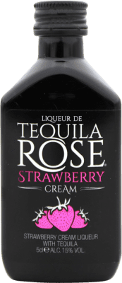 Crema de Licor Tequila Rose Strawberry Botellín Miniatura 5 cl