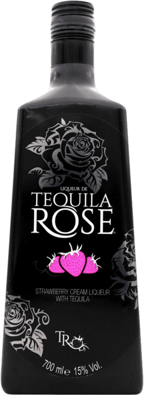 24,95 € Envio grátis | Licor Creme Tequila Rose Strawberry