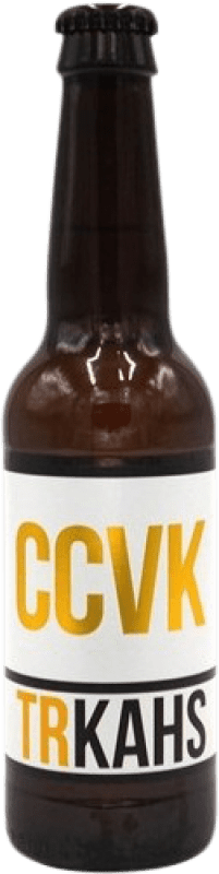Envío gratis | Cerveza CCVK Trkahs España Botellín Tercio 33 cl