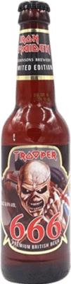 Bier Trooper Iron Maiden 666 Drittel-Liter-Flasche 33 cl