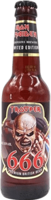 4,95 € | ビール Trooper Iron Maiden 666 イギリス 1/3ボトル 33 cl