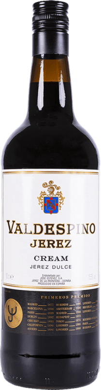 Kostenloser Versand | Süßer Wein Valdespino Edelsüß D.O. Jerez-Xérès-Sherry Spanien 75 cl