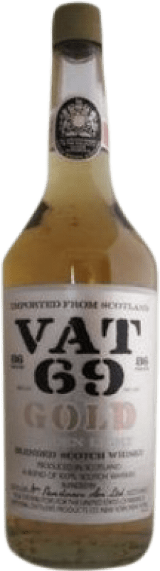 Envoi gratuit | Blended Whisky Grant & Sons Vat 69 Gold 86 Proof Spécimen de Collection Royaume-Uni 70 cl