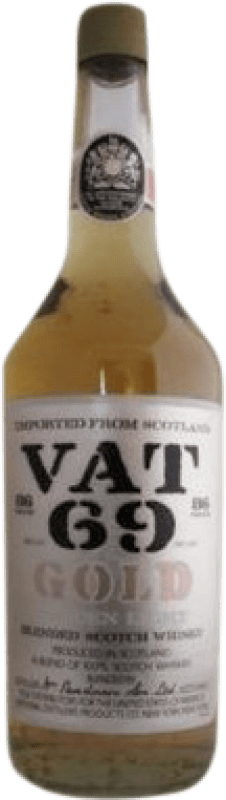 Free Shipping | Whisky Blended Grant & Sons Vat 69 Gold 86 Proof Collector's Specimen United Kingdom 70 cl