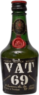 15,95 € | Купажированный виски Grant & Sons Vat 69 Объединенное Королевство миниатюрная бутылка 5 cl