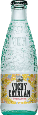 6,95 € 送料無料 | 6個入りボックス 水 Vichy Catalan Frizzante — 微発泡 小瓶 25 cl