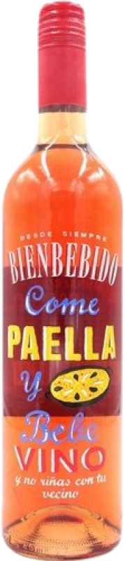 Envío gratis | Vino Rosado Vintae Bienbebido Come Paella Joven D.O.Ca. Rioja España 75 cl