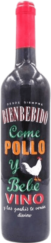 Бесплатная доставка | Красное вино Vintae Bienbebido Come Pollo молодое D.O.Ca. Rioja Испания 75 cl