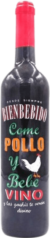 免费送货 | 红酒 Vintae Bienbebido Come Pollo 年轻的 D.O.Ca. Rioja 西班牙 75 cl