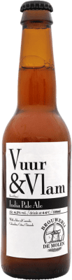 Пиво Vuur & Vlam треть литровая бутылка 33 cl