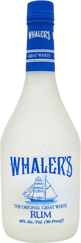 Free Shipping | Rum Whaler's White United States 70 cl