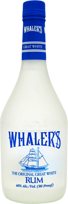 Envío gratis | Ron Whaler's White Estados Unidos 70 cl