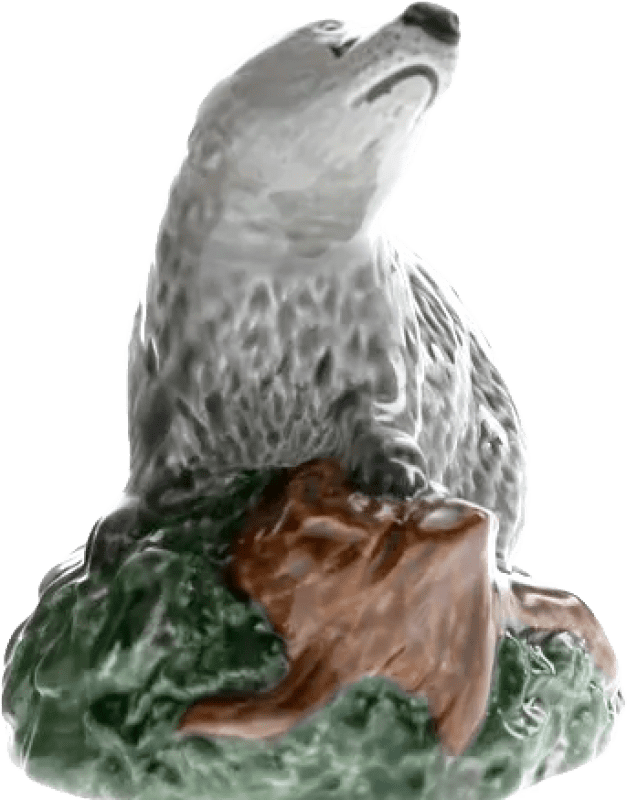 62,95 € Envio grátis | Whisky Blended Whyte & Mackay Badger Garrafinha Miniatura 5 cl