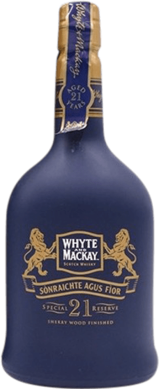 304,95 € Kostenloser Versand | Whiskey Blended Whyte & Mackay Especial Reserve 21 Jahre